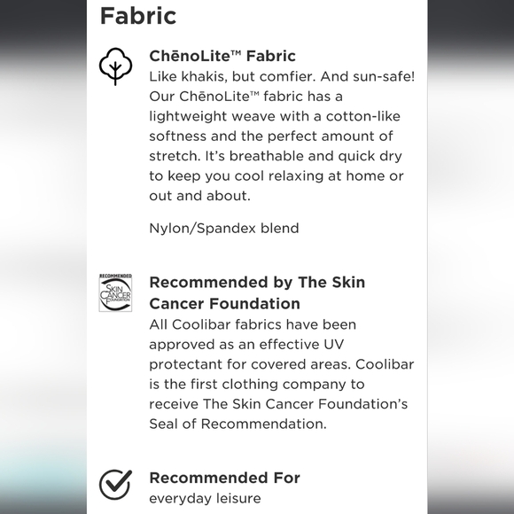 Coolibar Marco Polo Summer Casual Pants UPF 50+ Tan Mens 36 - Picture 14 of 15